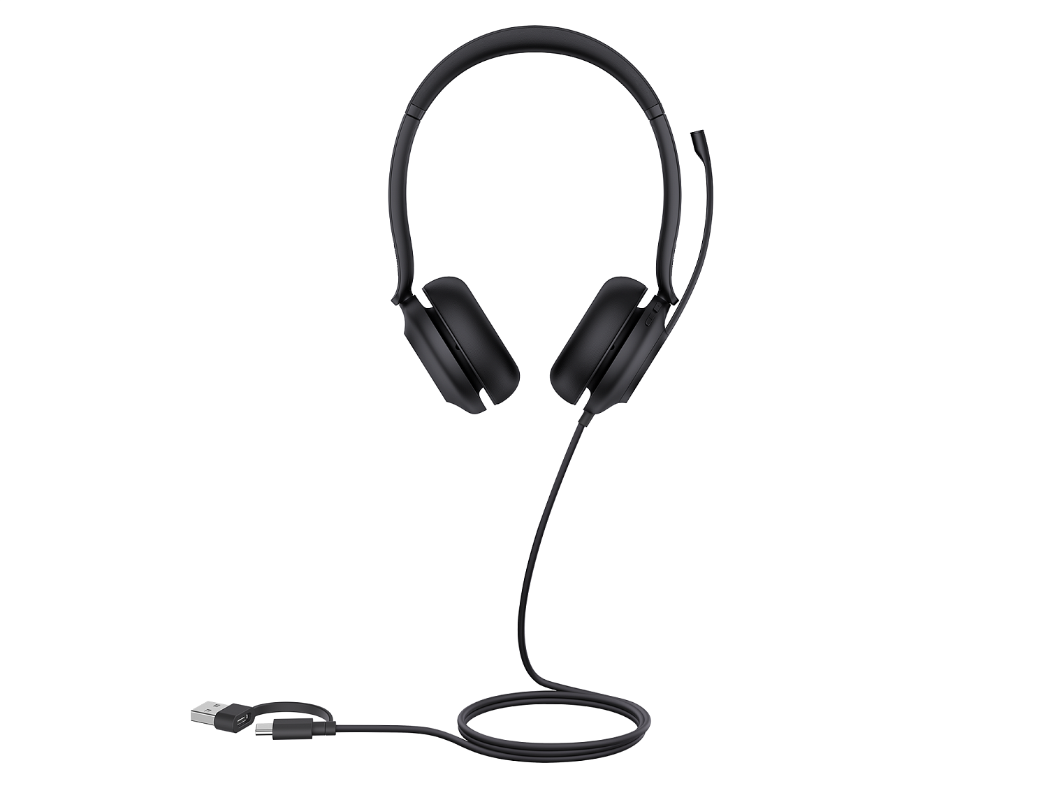 Yealink UH35 Dual UC USB-C/A, проводная USB гарнитура